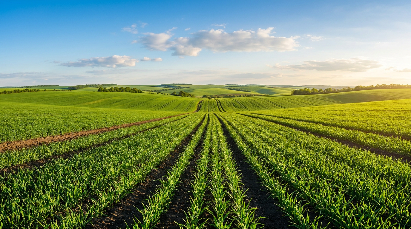 绿色农田